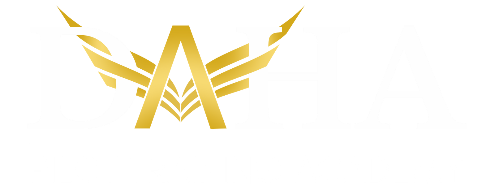 DAHA PILOT TRAINING ACADEMY WHITE LOGO